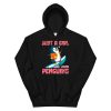 Animal Antarctica Women Girls Kids Gift Surfer Penguin Hoodie AA