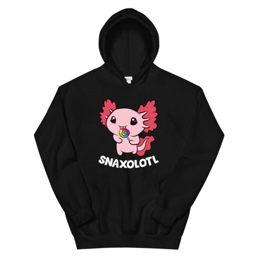 Axolotl Sweets Lollipop Snaxolotl Kawaii Axolotl Hoodie AA