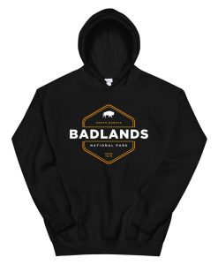 Badlands National Park South Dakota Graphic Hoodie AA