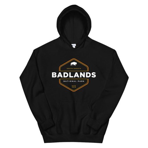 Badlands National Park South Dakota Graphic Hoodie AA