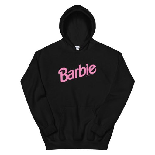 Barbie Pink Logo Hoodie Hoodie AA