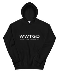 Making The Cut Wwtgd What Would Tim Gunn Do White Text Hoodie AP