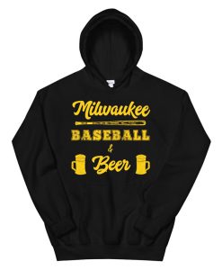 Milwaukee Baseballandbeer Fan Retro Hoodie AA