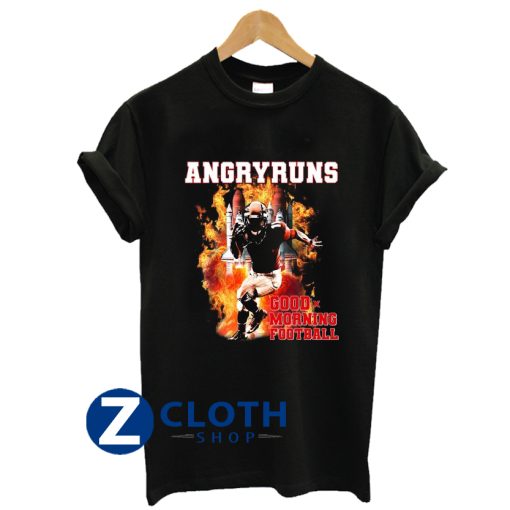 Angry Runs Football T Shirt AA