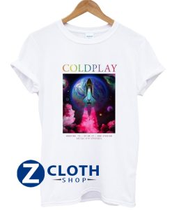Coldplay Houston Tour T Shirt AA