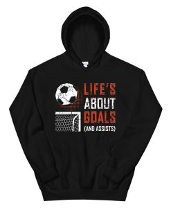 Funny Soccer Lover Girl Boy Teen Soccer Player Fans Coaches Hoodie AA