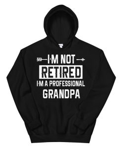 I’m Not Retired I’m A Professional Grandpa Hoodie AA