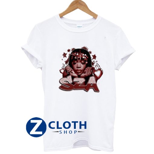 SZA Retro Graffiti T Shirt AA