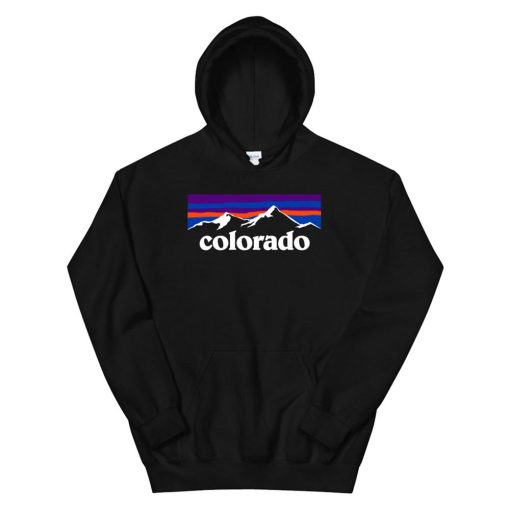 Colorado Mountains Design Version Hoodie AA
