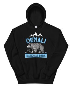 Denali Hoodie National Park And Preserve Us Alaska Vintage3 AA