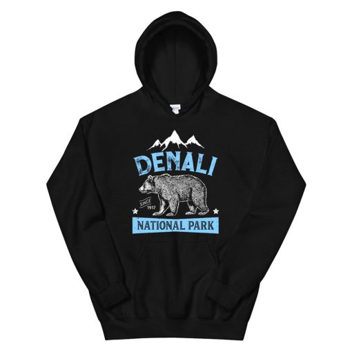 Denali Hoodie National Park And Preserve Us Alaska Vintage3 AA