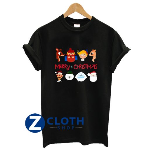 Rudolph The Red Nosed Reindeer T-Shirt AA