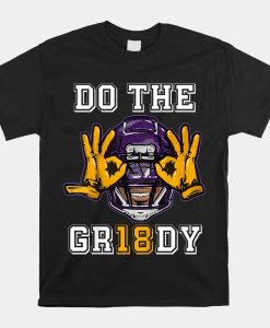 Do The Griddy Griddy Dance Football Fans Cheerleaders Shirt