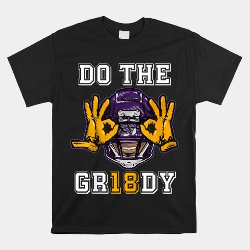 Do The Griddy Griddy Dance Football Fans Cheerleaders Shirt