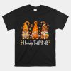 Happy Fall Yall Gnome Pumpkin Truck Autumn Thanksgiving Shirt