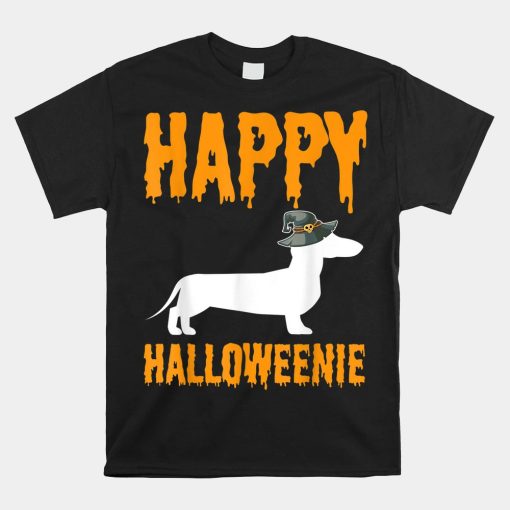 Happy Halloweiner Wiener Dog Halloween Shirt