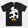 Moo Cute Funny Cow Halloween Shirt