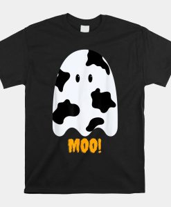 Moo Cute Funny Cow Halloween Shirt