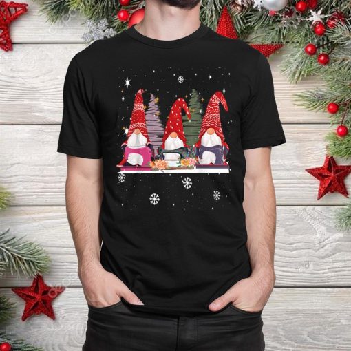 Sewing Gnomes Three Quilting Gnomes Christmas Shirt AA