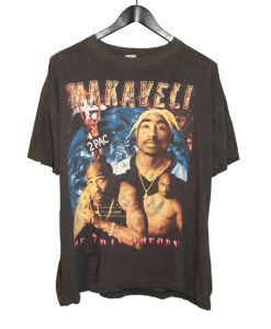 2PAC 1996 Makaveli Life of an Outlaw Rap Tee AA