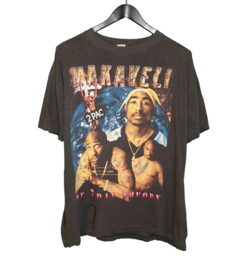 2PAC 1996 Makaveli Life of an Outlaw Rap Tee AA