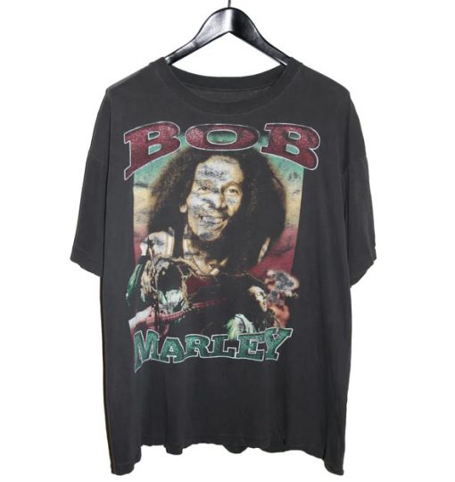 Bob Marley 90's Smile Jamaica Rap Tee AA