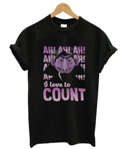 I Love To Count Sesame Street T-Shirt AA