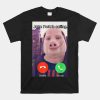 John Pork Is Calling Funny Answer Call Phone Shirt