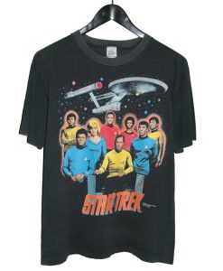 Star Trek 1991 Starship Enterprise Crew TV Shirt AA