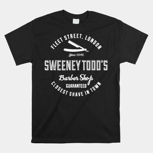 Sweeney Todds Barber Shop Shirt