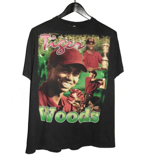 Tiger Woods 1997 The Future of Golf Rap Tee AA