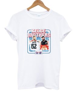 Kelce Brothers Super Bowl LVIII Jason Kelce Travis Kelce T-Shirt AA