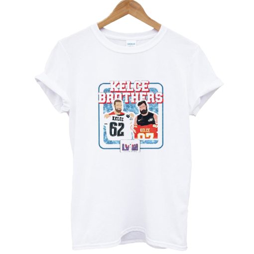 Kelce Brothers Super Bowl LVIII Jason Kelce Travis Kelce T-Shirt AA