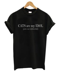 Official Cats Are My Idol Shirt AA