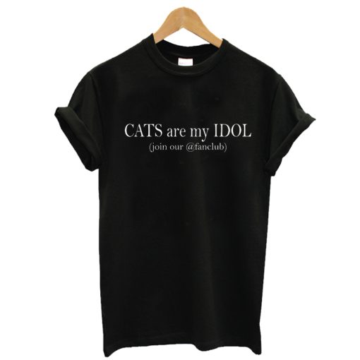 Official Cats Are My Idol Shirt AA