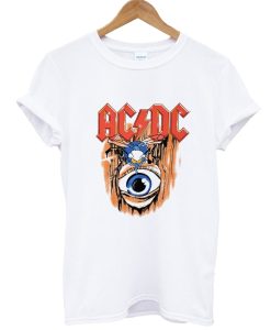 Vintage Fly On The Wall ACDC Raglan Baseball Shirt AA