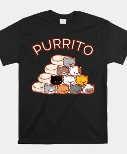 Purrito Cat Burrito Pyramid Shirt