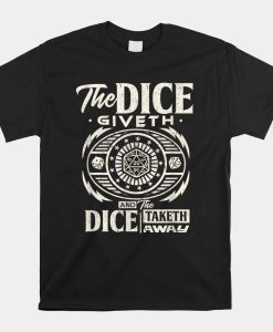 Tabletop Rpg Dice Game Board Game Master Role Play Shirt Shirt