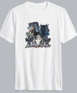 Wolf Ripping Alpha Wolf T Shirt AA